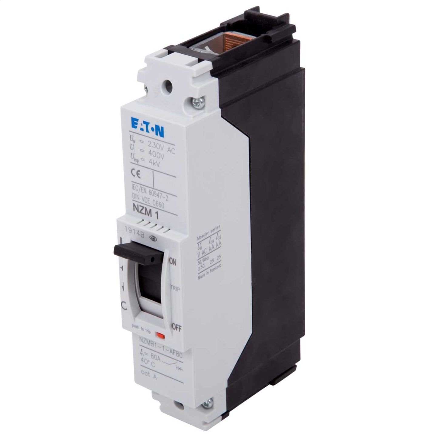 Eaton 80A Single Pole 25kA Mccb