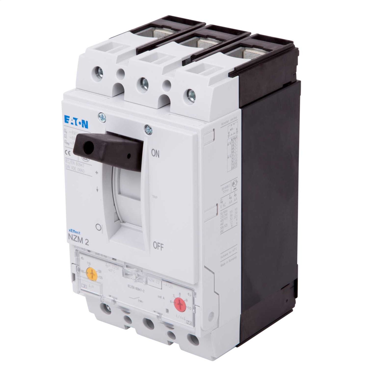 Eaton 125A Triple Pole 36kA Mccb
