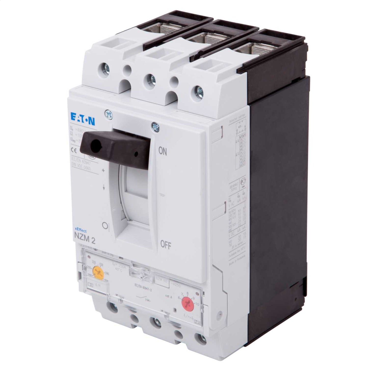 Eaton 250A Triple Pole 50kA Mccb