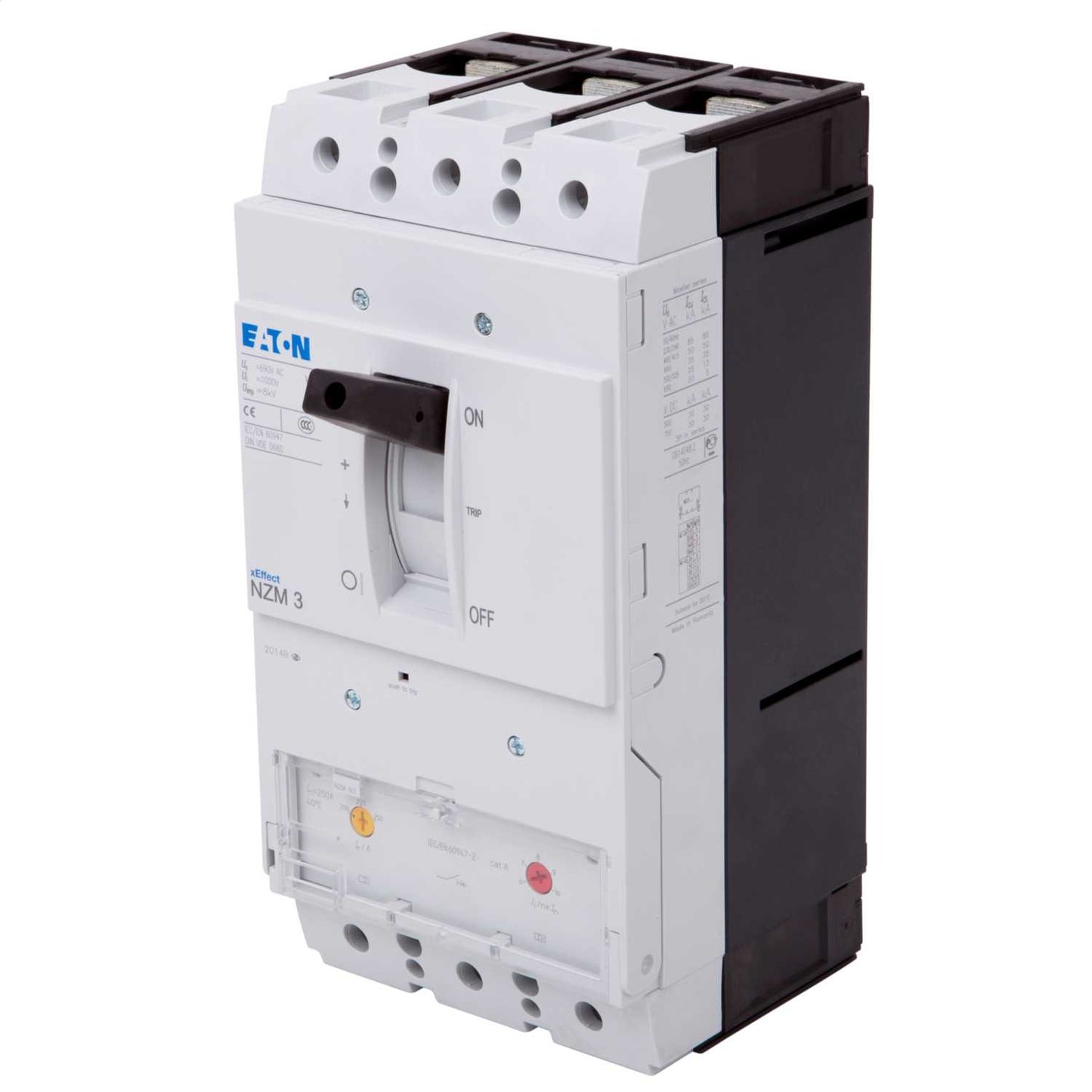 Eaton 250A Triple Pole 50kA Mccb