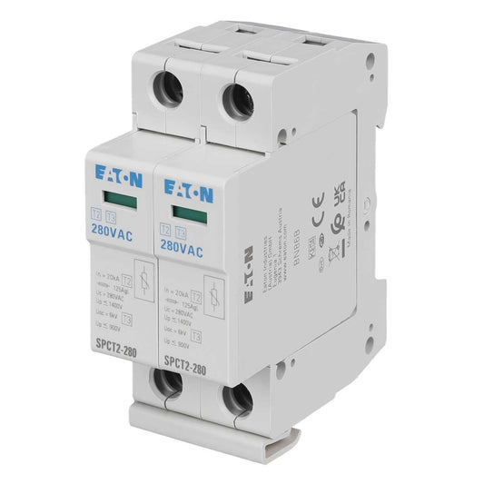 Eaton 40kA 2 Module 2 Pole Type 2 Surge Protection Device