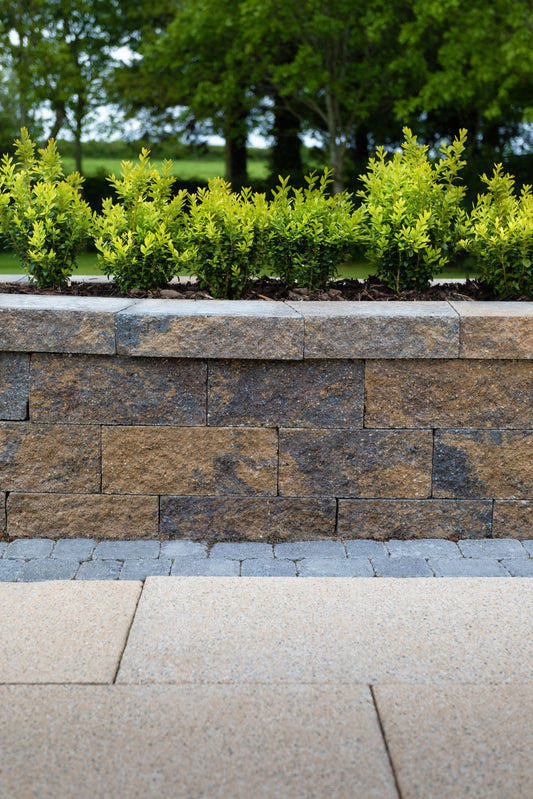 TOBERMORE GARDEN STONE WALLING 300/260 x 180 x 120mm BRACKEN PER BLOCK GARPBRA