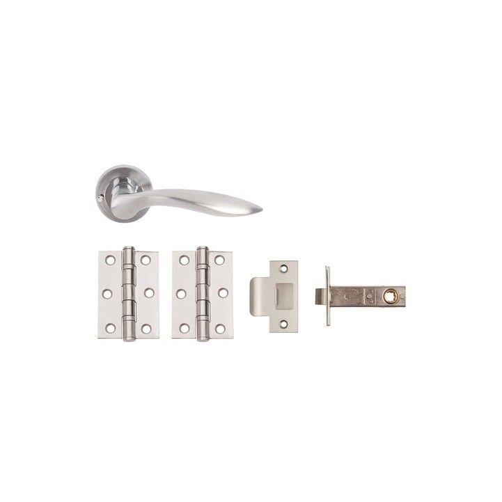DALE PBX2020-PRV OPEN PRIVACY DOOR PACK SATIN CHROME PLATED