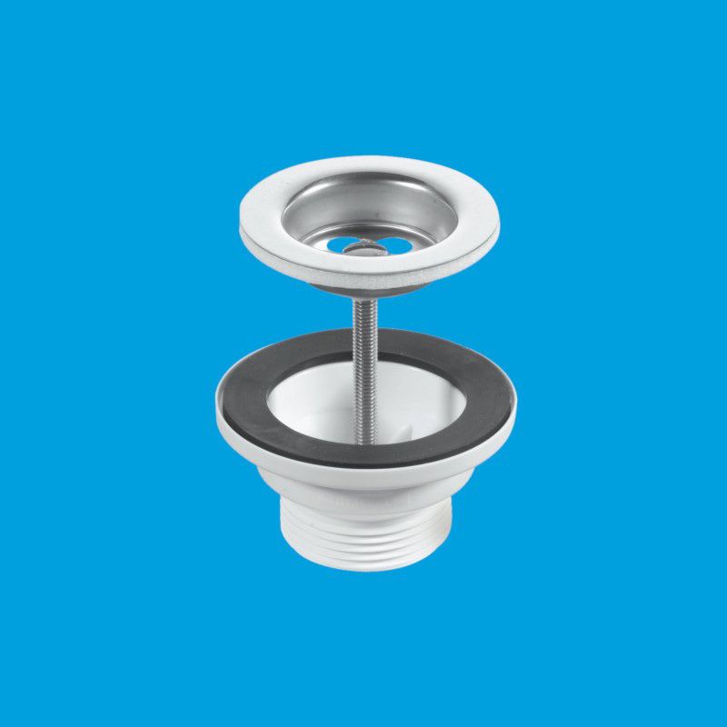 MCALPINE BSW1PC CENTRE PIN PLUG & CHAIN 1.1/4" x 60mm 61020865