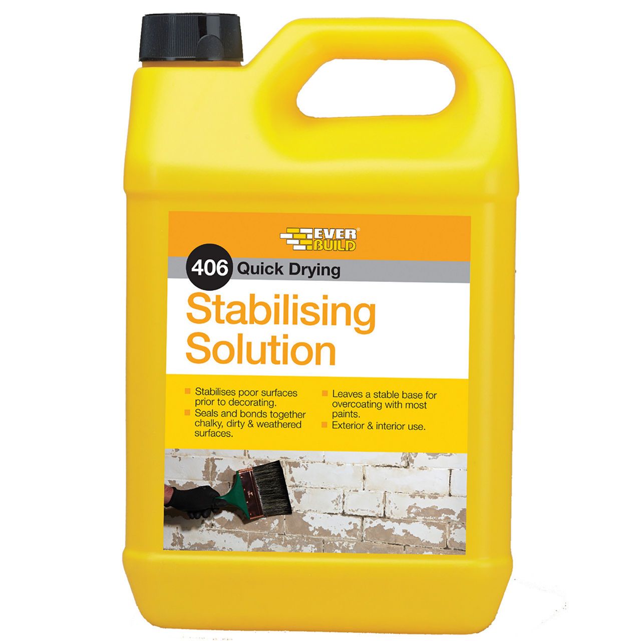 Everbuild Quick Drying Stabilising Solution 5L STAB5