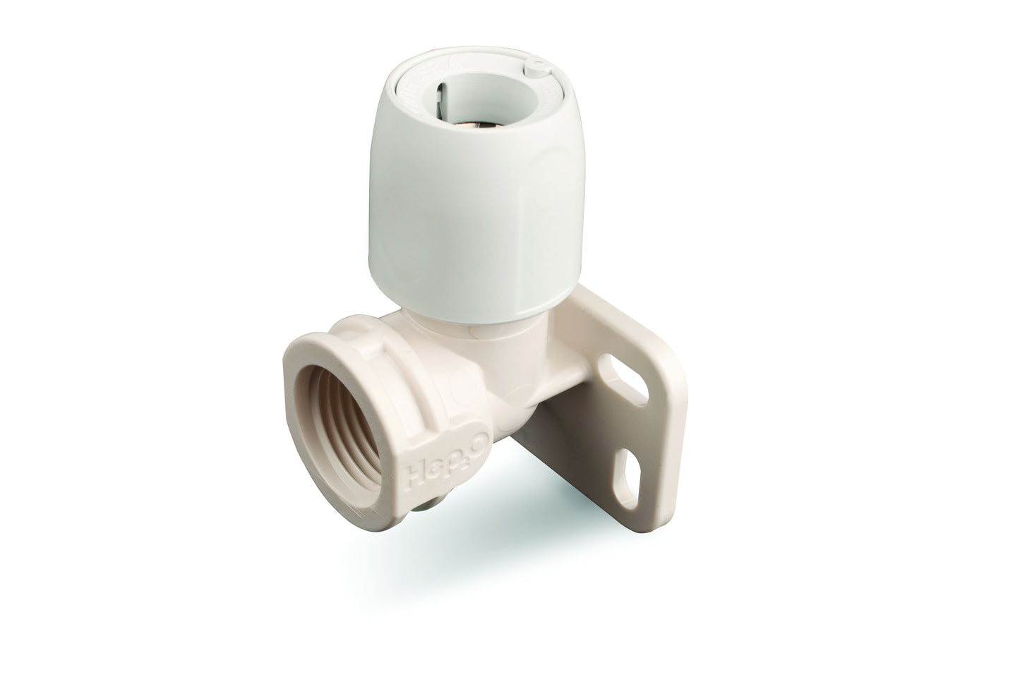 HEP2O WALL PLATE ELBOW 15mm HX6/15W