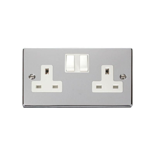 CLICK VPCH036WH SOCKET 2G SWITCHED 13A PC