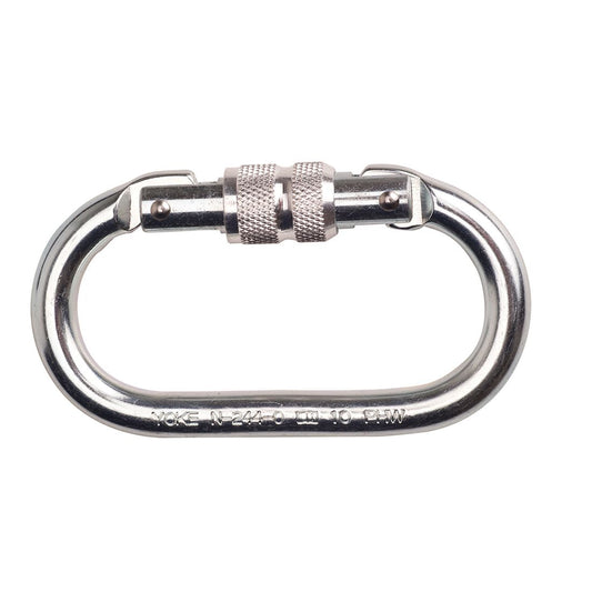Screwgate Carabiner, , R, Silver