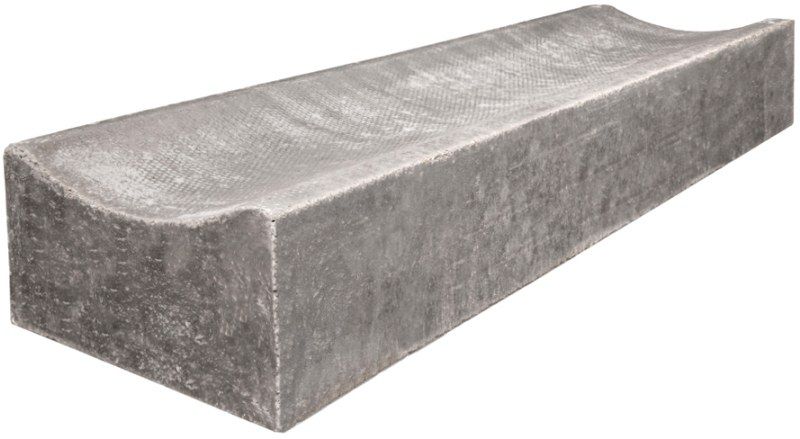 RPC DISHED CHANNEL 125 x 255 x 914mm BSKDC2914