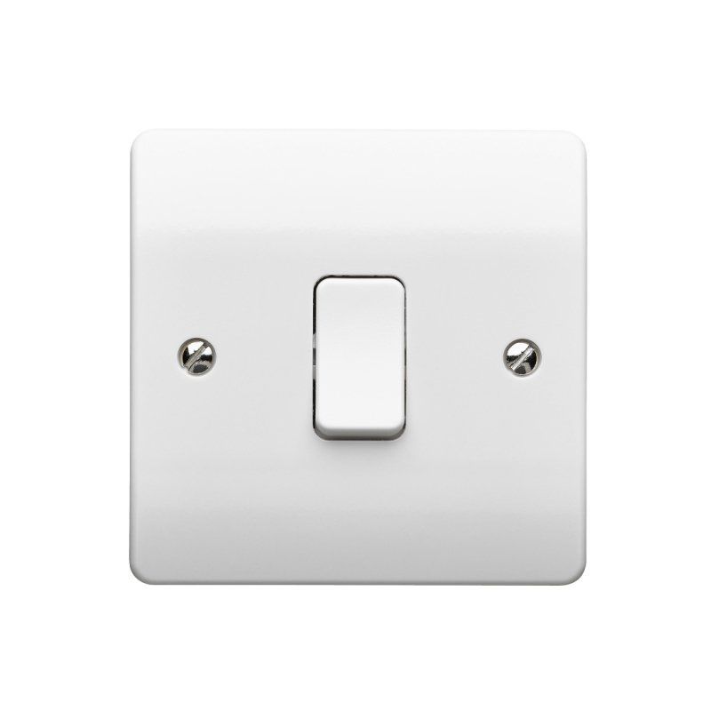WEW 1-GANG INTERMEDIATE SWITCH 10a WHITE K4875WHI