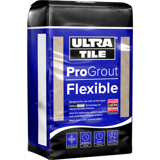 INSTARMAC UTF PROGROUT FLEXIBLE 3kg BAG (1-20mm JOINT) ALMOND UT PG FLEXIBLE AL 3
