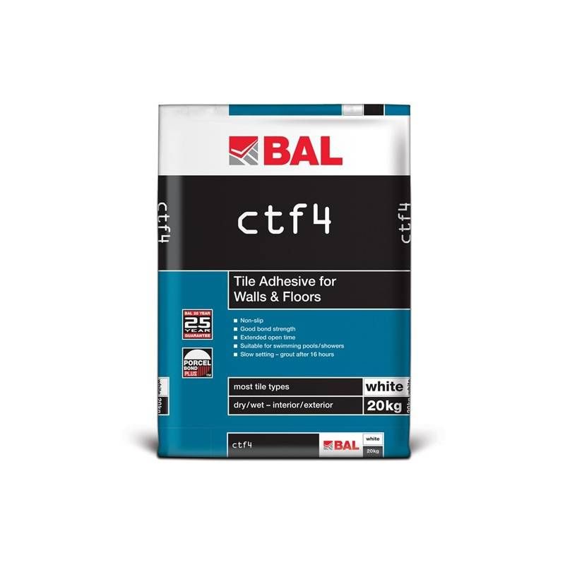 YTC BACTF420 BAL TILE ADHESIVE CTF4 20kg