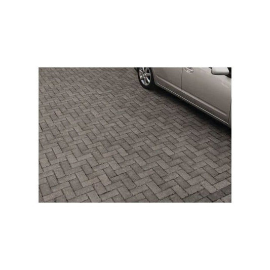 MARSHALLS PRIORA BLOCK PAVING 200 x 100 x 60mm CHARCOAL PV3800500