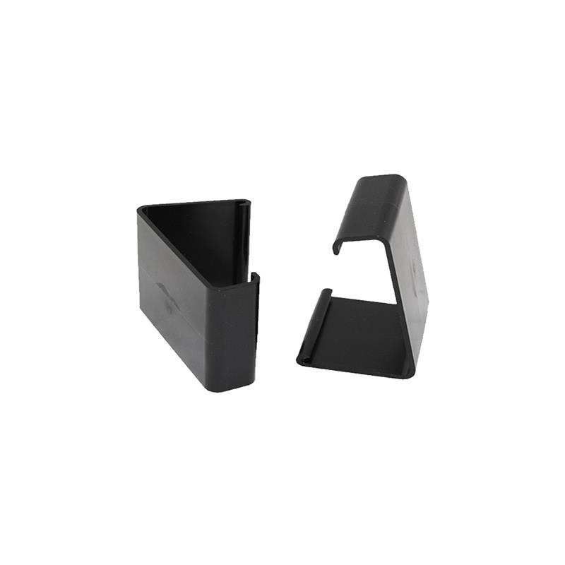 KYTUN BLACK CONTINUOUS TILE DRY VERGE EXTERNAL JOINTER 60mm C08PFJEBL