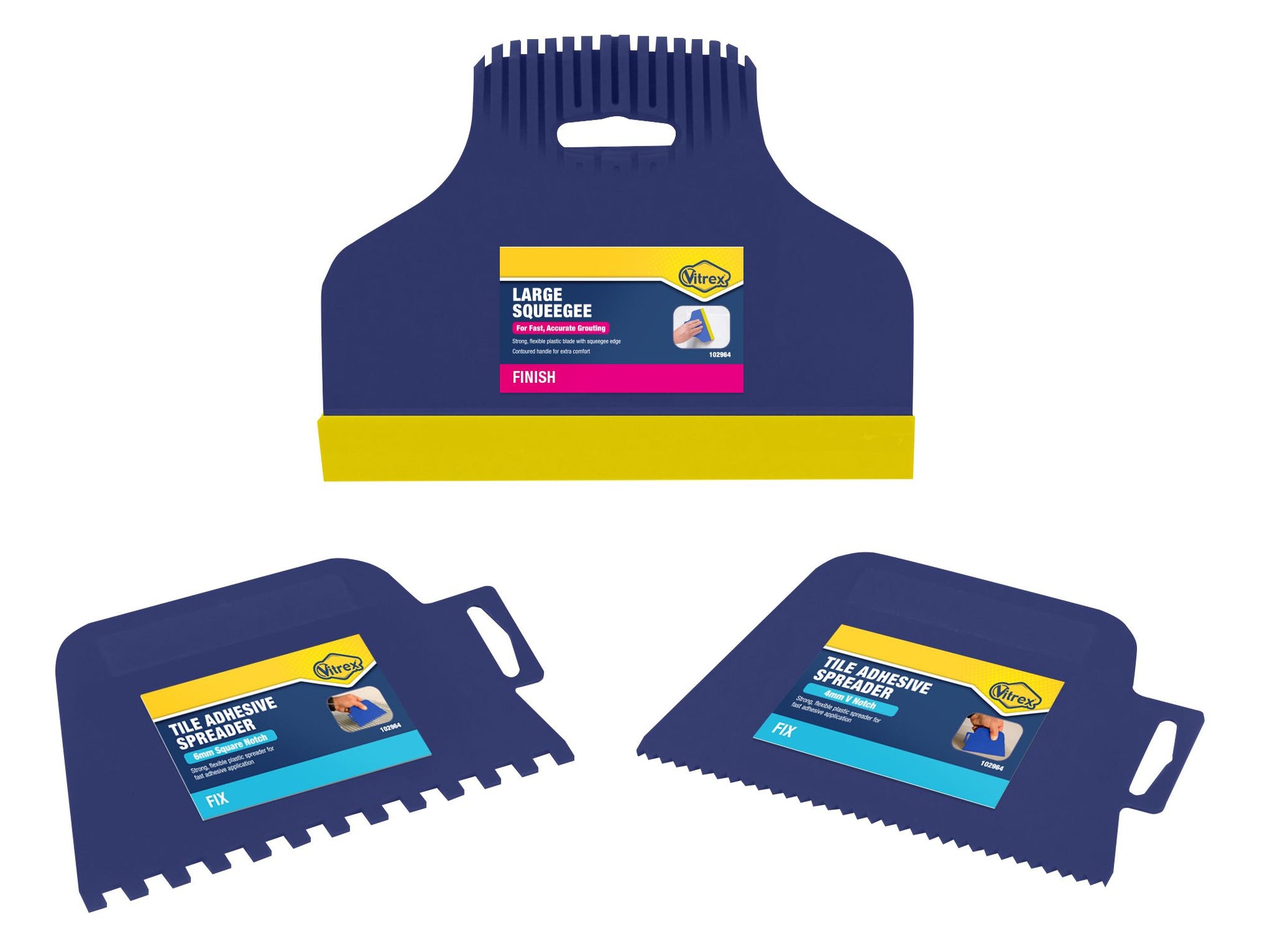 VITREX VIT10296400V TILE INSTALLATION KIT (3 PIECE)