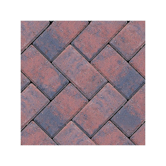 BRADSTONE EUROPA DRIVEWAY PAVIOUR 200 x 100 x 60mm BRINDLE 40311