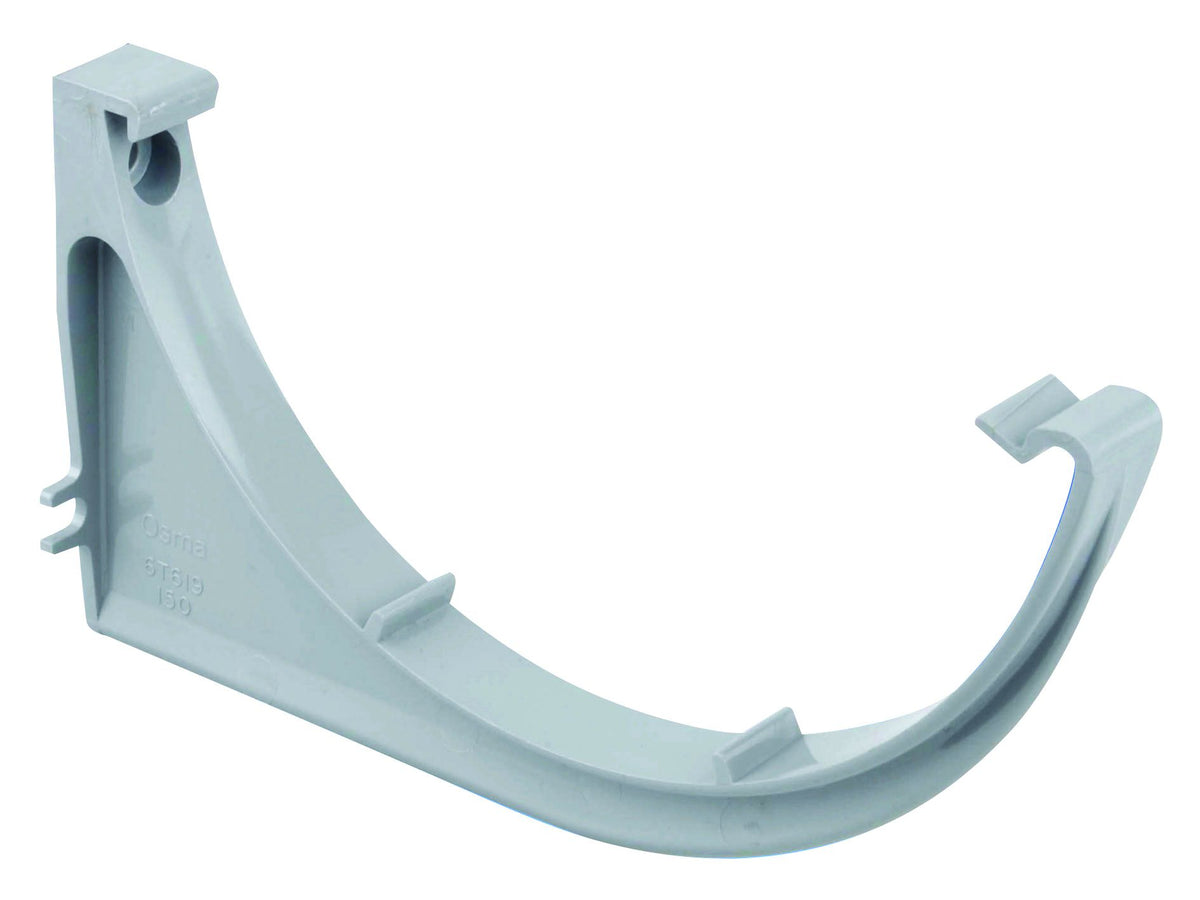 OSMAROOFLINE 6T619 PVCU GUTTER SUPPORT BRACKET 150mm 6T619G GREY