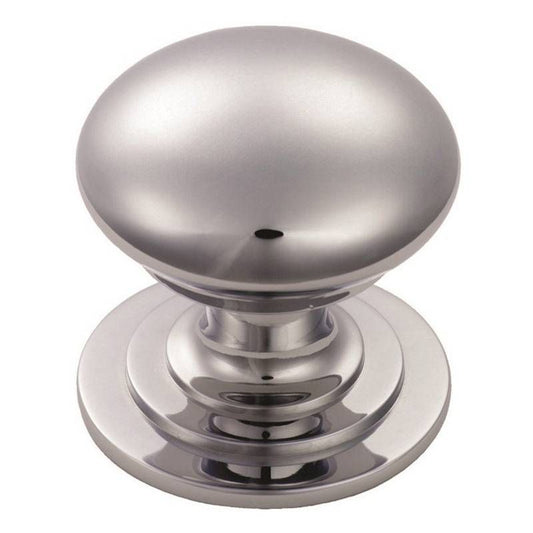 VICTORIAN CUPBOARD KNOB 25mm (PR) POLISHED CHROME M47ACP/BP