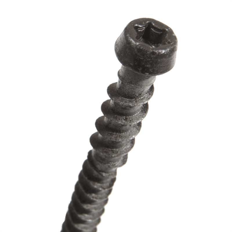 SMARTBOARD 63mm COMPOSITE DECKING SCREW BOX 200 SLATE SMARTBS63S