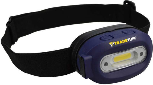 TRADE TUFF XTRA260 USB RECHARGEABLE LED HEAD TORCH