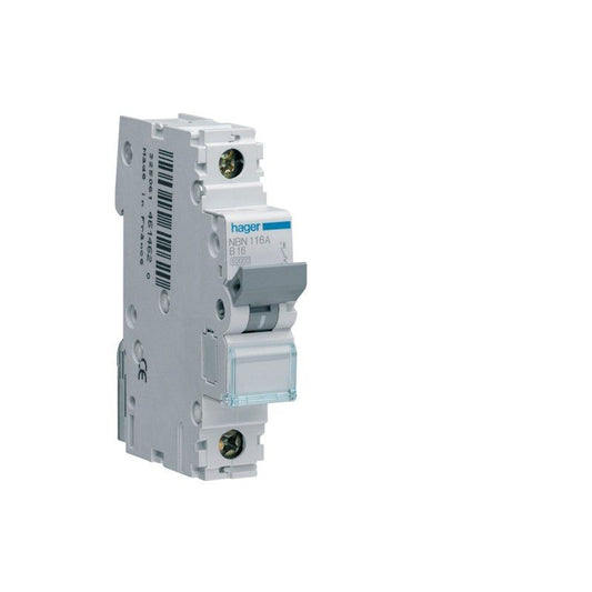 HAGER NBN163A MCB SP 63A