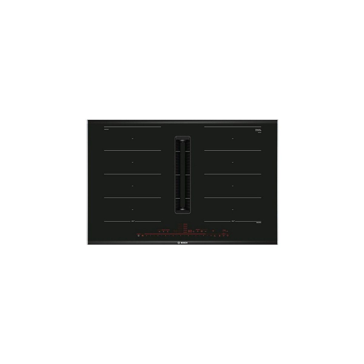 BOSCH PXX875D67E SERIES 8 VENTING HOB BLACK GLASS