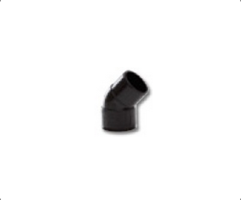 POLYPIPE MUPVC SPIGOT BEND 50mm x 45deg MU305 MU305SG SOLVENT GREY