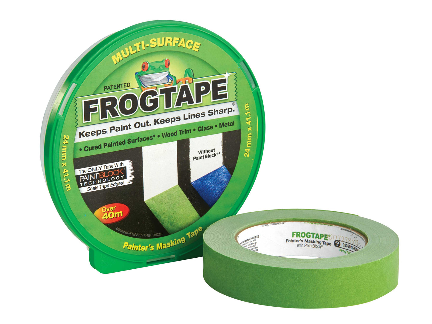 FROGTAPE SHU150182 PAINTERS MASKING TAPE 24MM x 41.1M