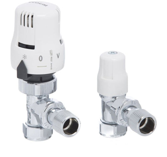 ALTECNIC LTC ECOPAC THERMOSTATIC RADIATOR VALVE PACK CXC ANGLED 10mm 200440