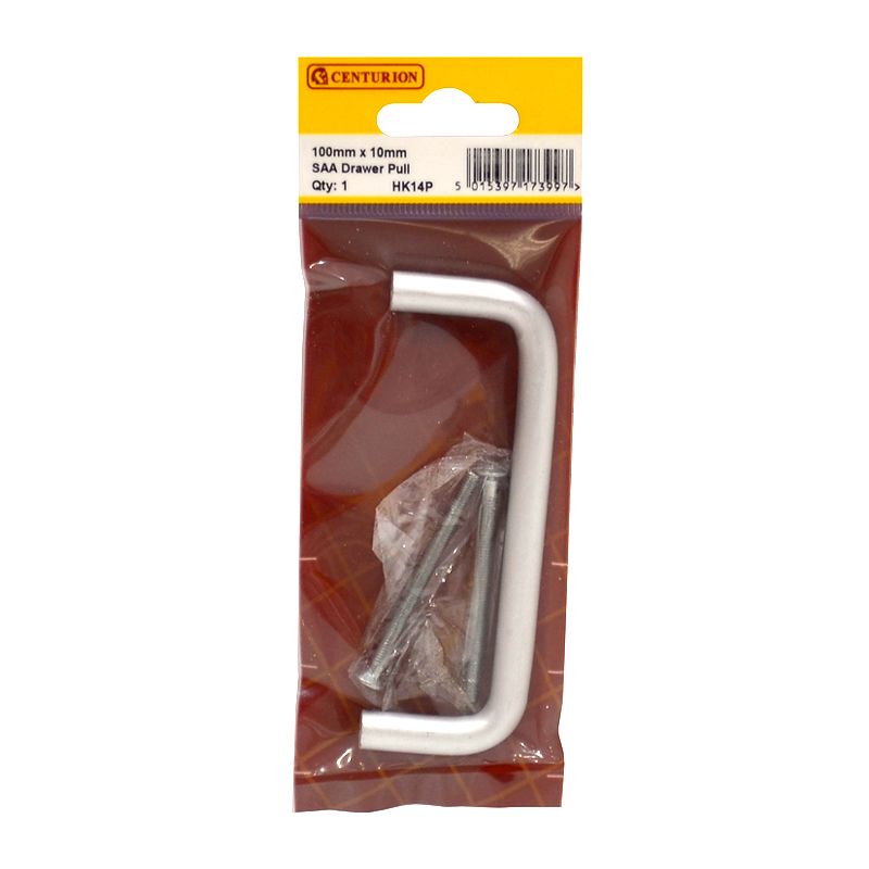 CENTURION HK14P SAA DRAWER PULL 100 x 100mm (4 x 3/8")