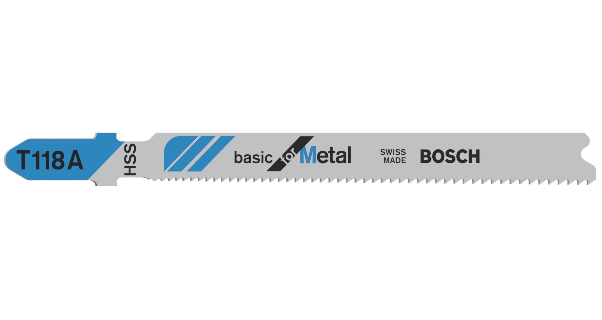 BOSCH 2608631013 PACK OF 5 T118A METAL CUT JIGSAW BLADES 1-3mm