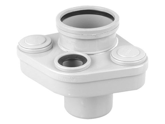 WAVIN AS. SOIL MANIFOLD GREY 110mm 3065902