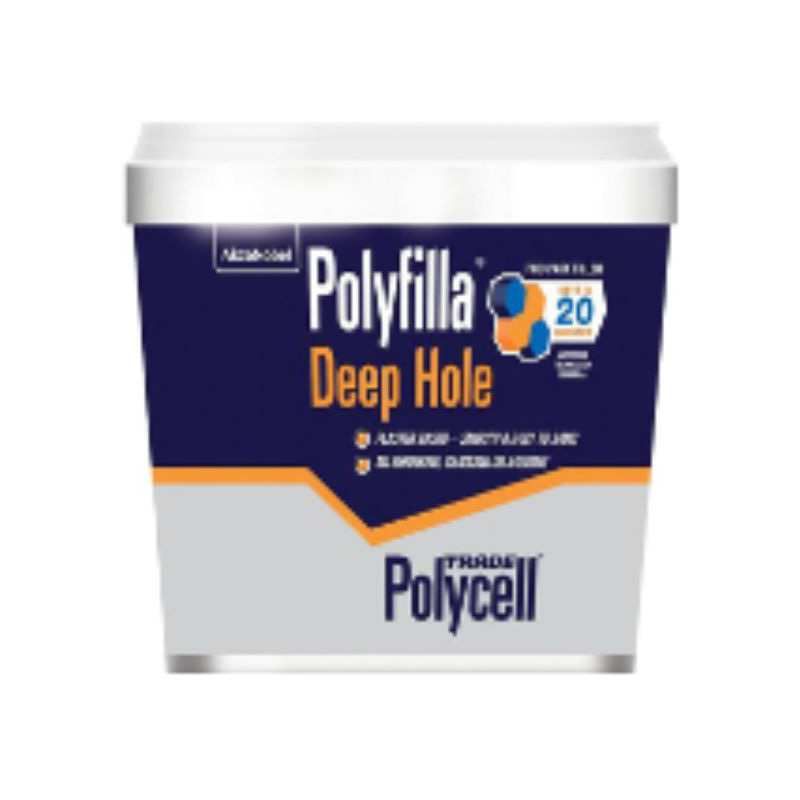 POLYFILLA TRADE DEEP HOLE FILLER 1kg TUB 5093048