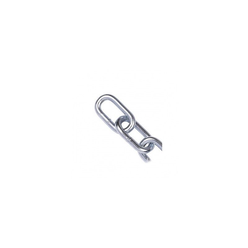 2.5 x 14mm No 338 BZP STRAIGHT LINK WELDED CHAIN PER L/MTR 338-02514R0300ZP
