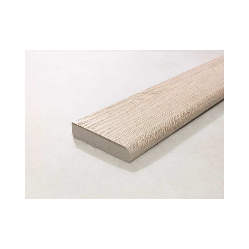 Millboard Bullnose Board 150 x 32 x 3600mm Limed Oak