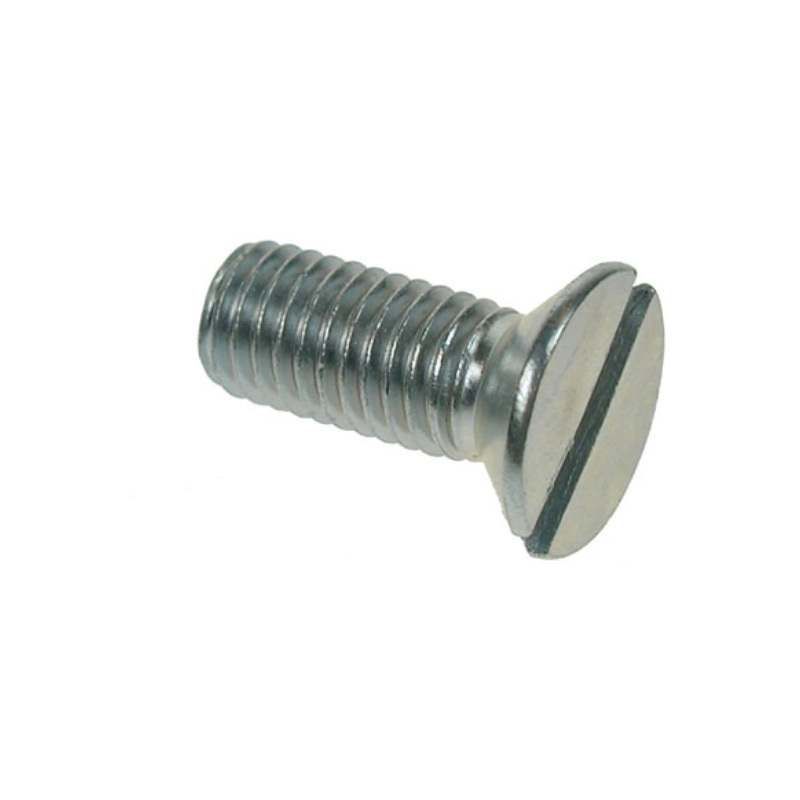 M8 x 40mm BZP CSK SLOTTED MACHINE SCREWS OJ175621