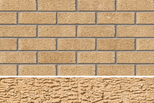 IBSTOCK ALDRIDGE ANGLIAN BUFF MULTI RUSTIC BRICK 65mm A0353A