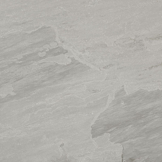 BRADSTONE ROCK PORCELAIN PAVING PATIO PACK 19.89m2 SILVER GREY 23664