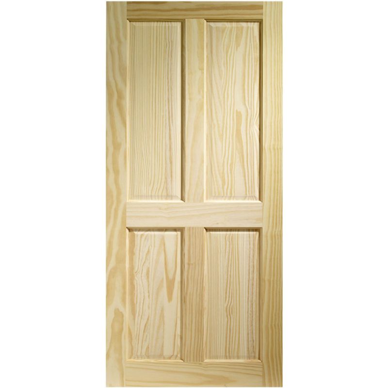 XL 4 PANEL CLEAR PINE DOOR CPIN4P24M 1981 X 610 X 35MM (24")
