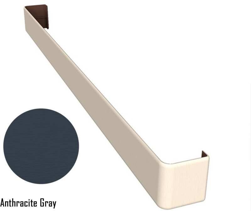FREEFOAM SQUARE DOUBLE JOINT 600mm WOODGRAIN ANTHRACITE GREY FWJJWGAG