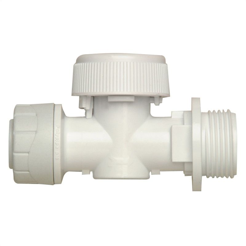 POLYPIPE POLYPLUMB APPLIANCE VALVE 15mm x 3/4" PB6115