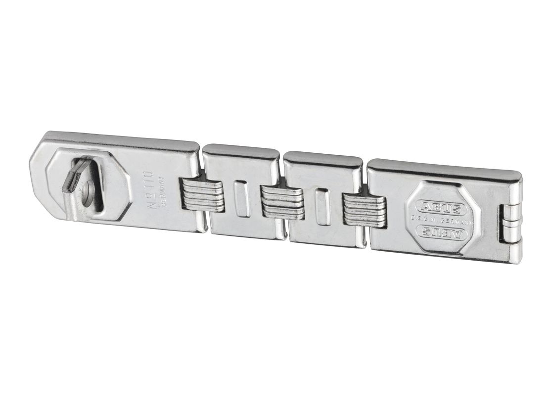 ABUS ABU110230HS HINGED HASP & STAPLE 230mm