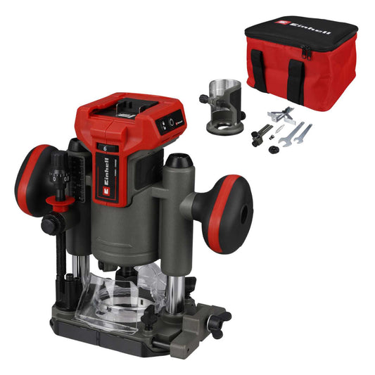 Einhell Professional TP-RO 18 Set Li BL-Solo 18V 6 / 8mm Palm Router (Body Only)