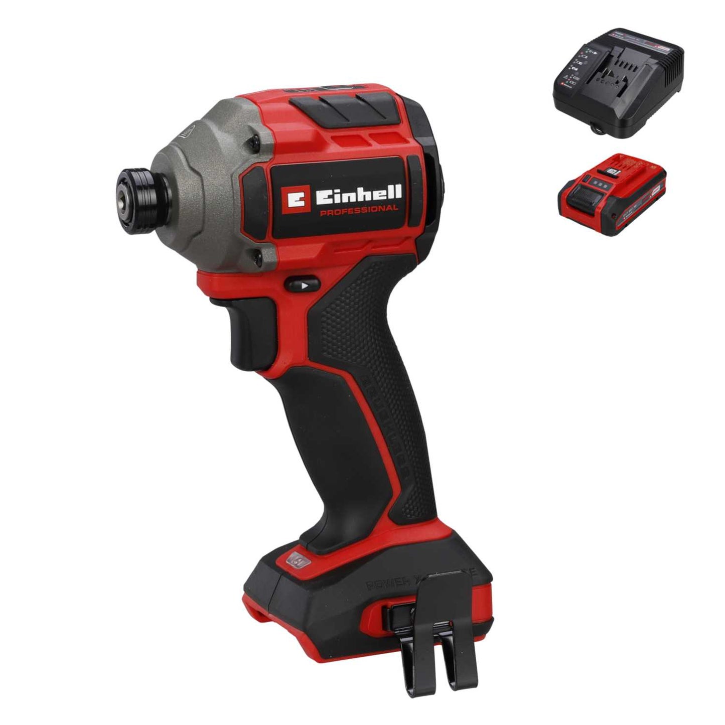 Einhell Professional TP-CI 18/250-C Li BL-Solo 18V ¼" Impact Driver and Starter Kit
