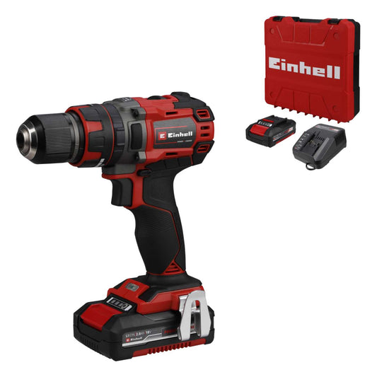 Einhell Professional TP-CD 18/50 Li-i BL 18V Combi Drill with 2 x 2.0Ah Batteries
