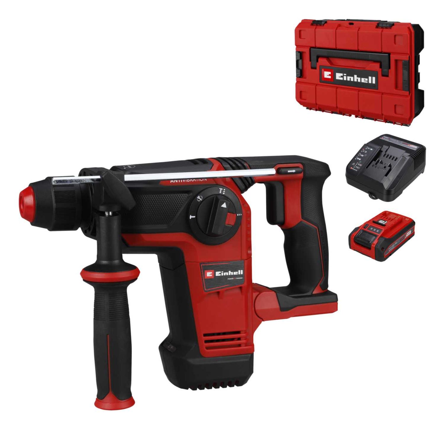 Einhell Professional TP-HD 18/26 Li BL-Solo 18V SDS+ Rotary Hammer Drill and Starter Kit