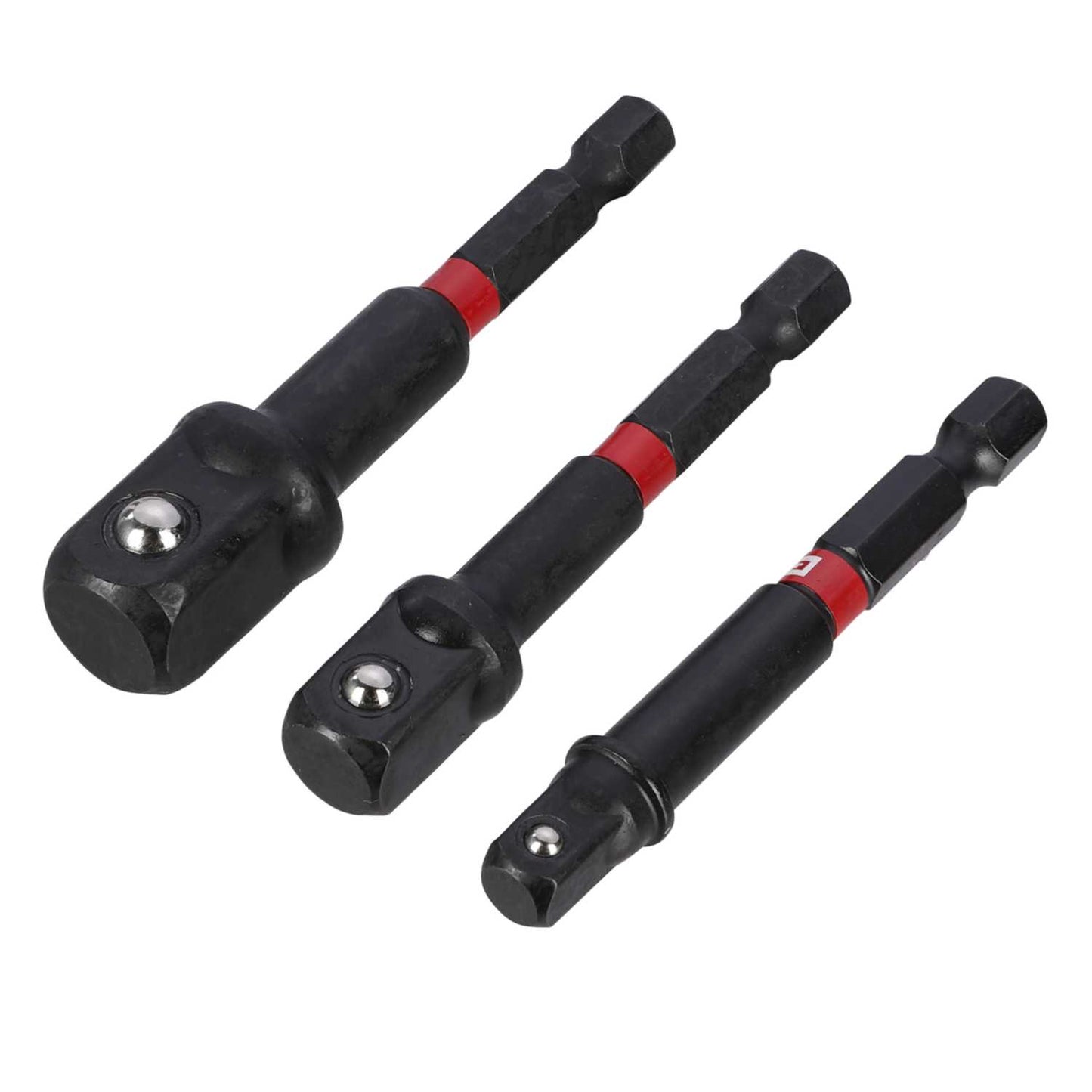 Einhell 3 Piece ¼" Hex Impact Socket Adapter Set