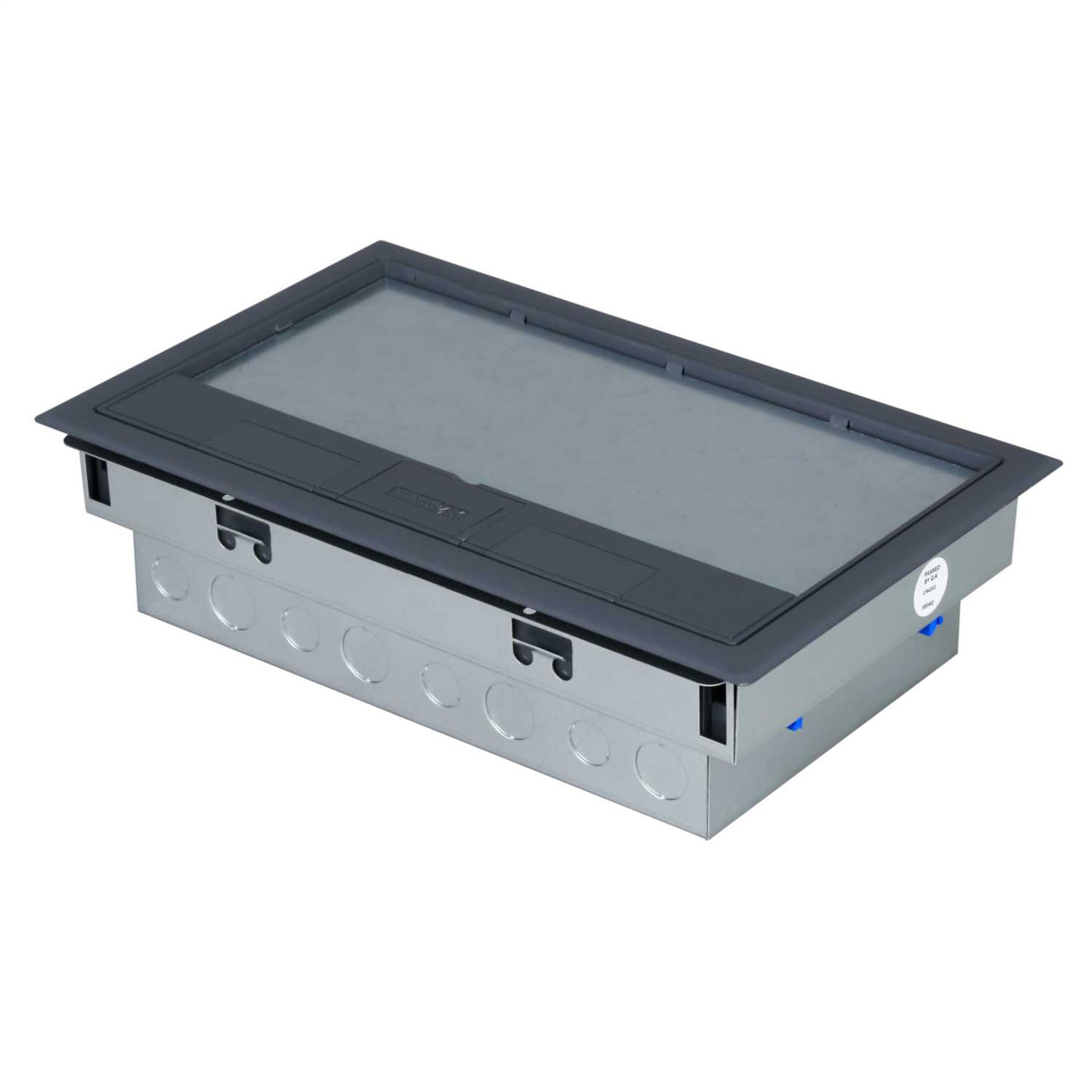 Electrak Legrand 4 Compartment Floor Box 110mm Separate Compartment Base