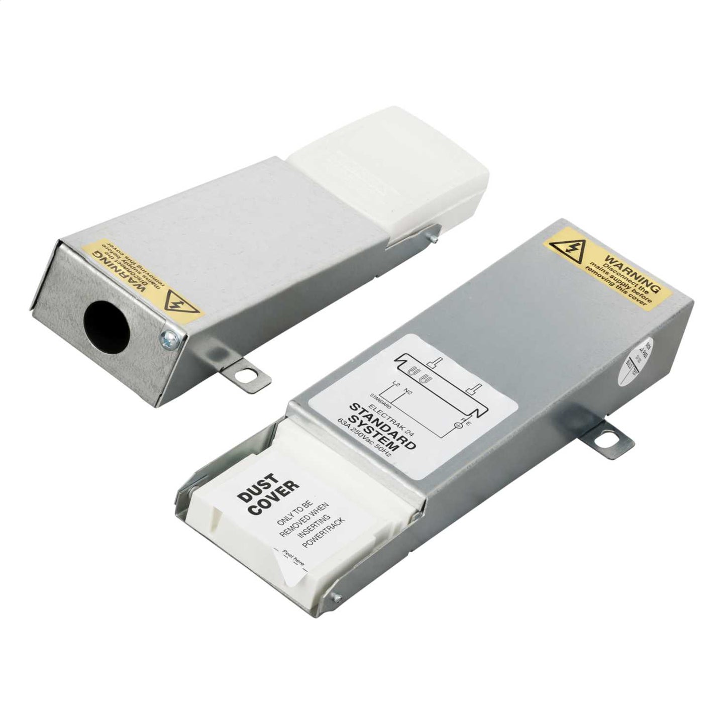 Electrak Legrand 2.4m Flexible Interlink White 63A 2P+E