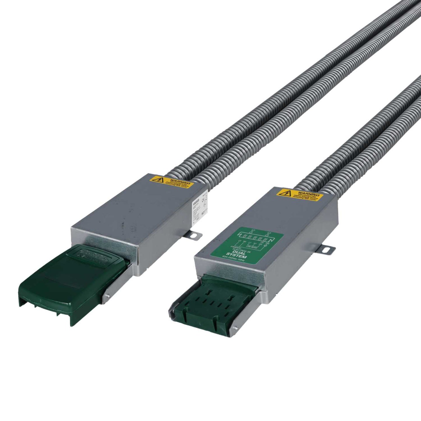 Electrak Legrand 63A 1.2m Flexible Interlink Dark Green 4P+E+CE Dual Circuit